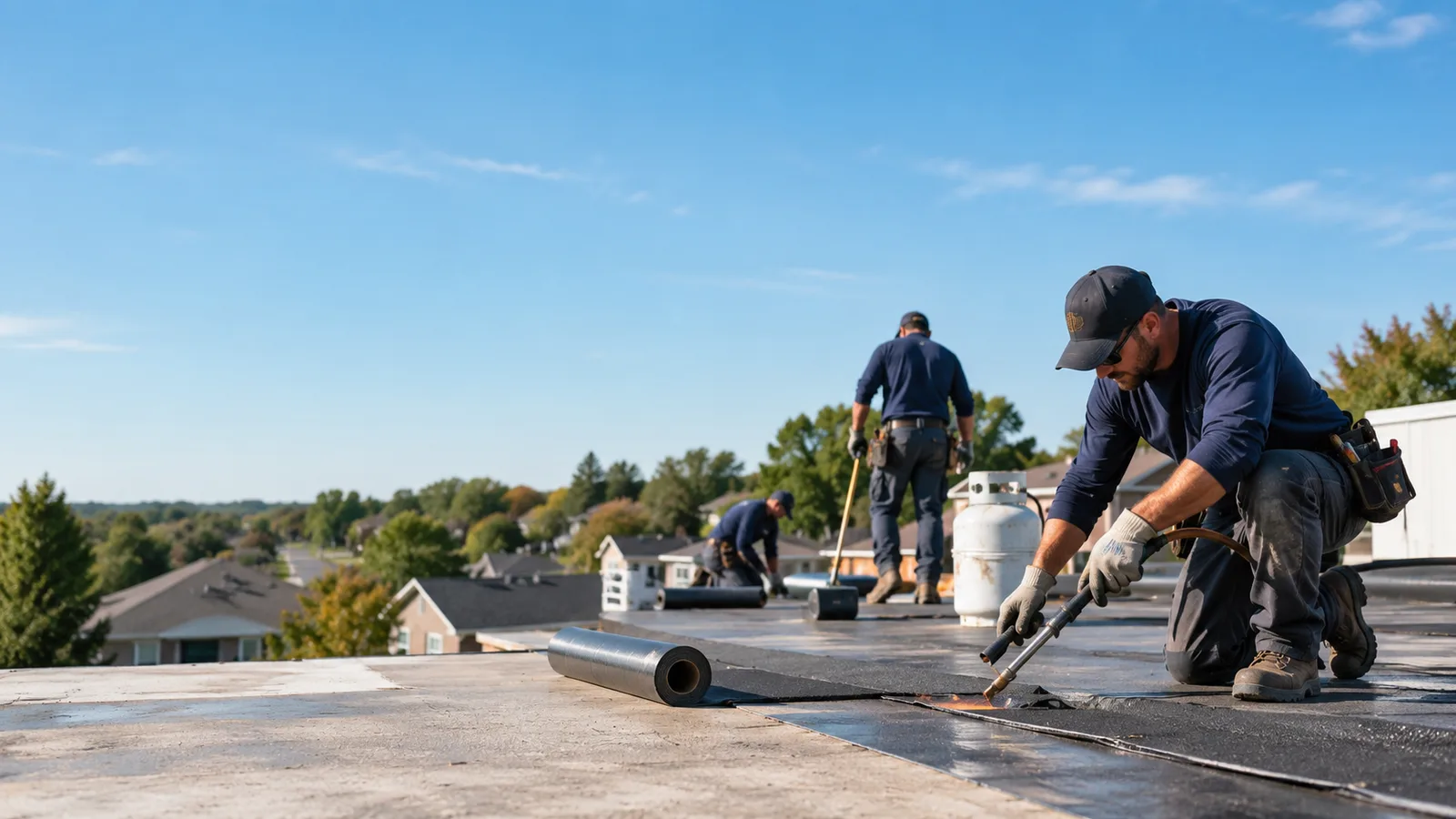 Flat Roof Leak Repair providers in Forgan, OK
